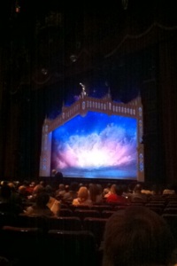 Book of Mormon at the Fox Theater, by far the largest theater in St. Louis.