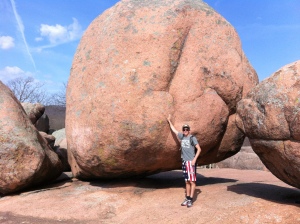 These rocks are big!